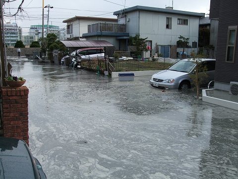 液状化の様子